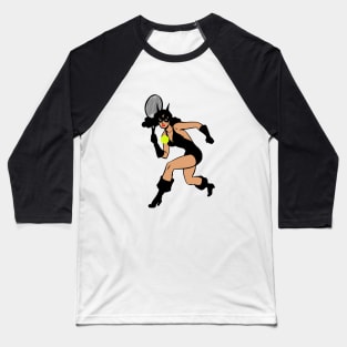 Tennis girl Baseball T-Shirt